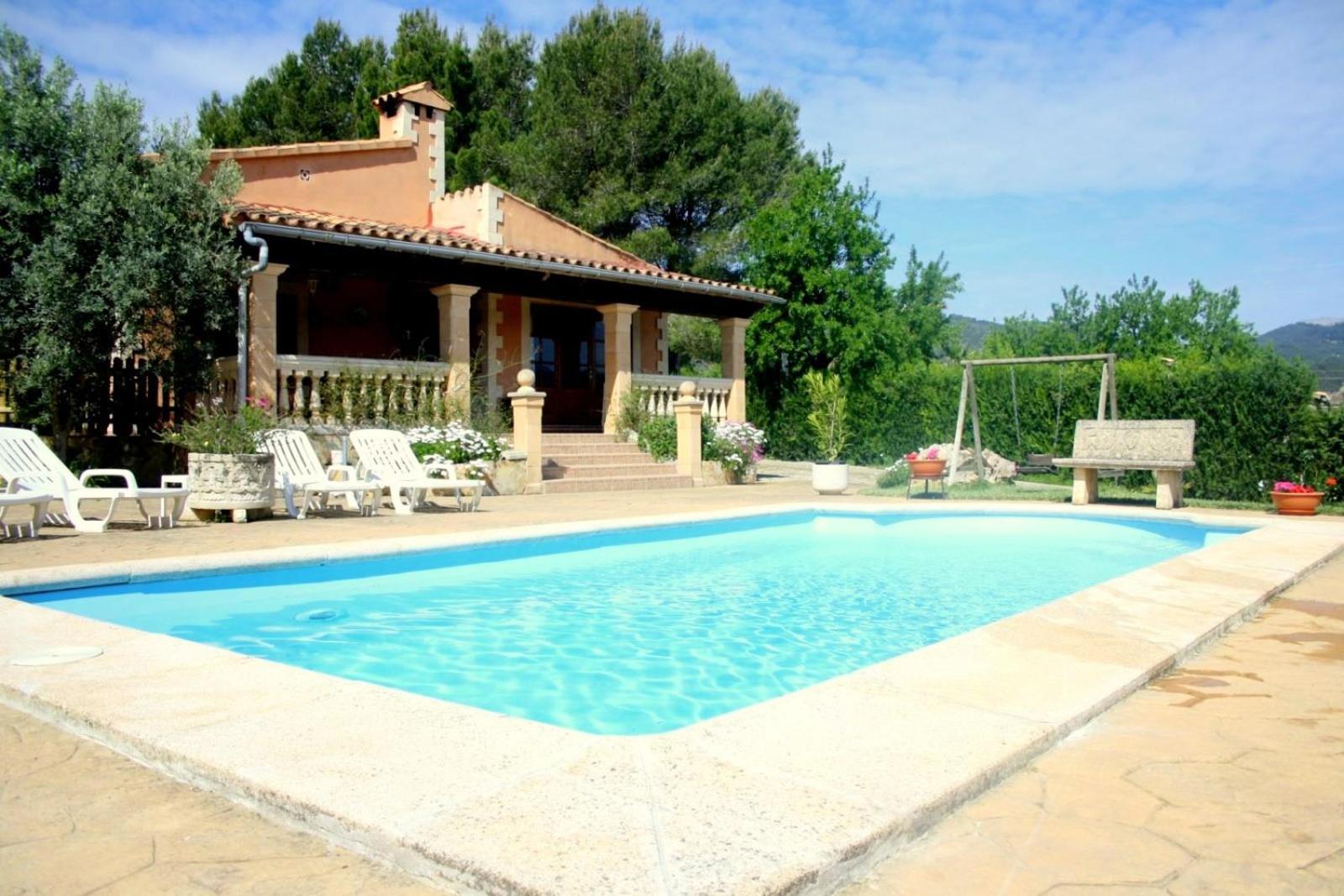 Gasthaus Finca Con Piscina Es Blanquer Exterior foto