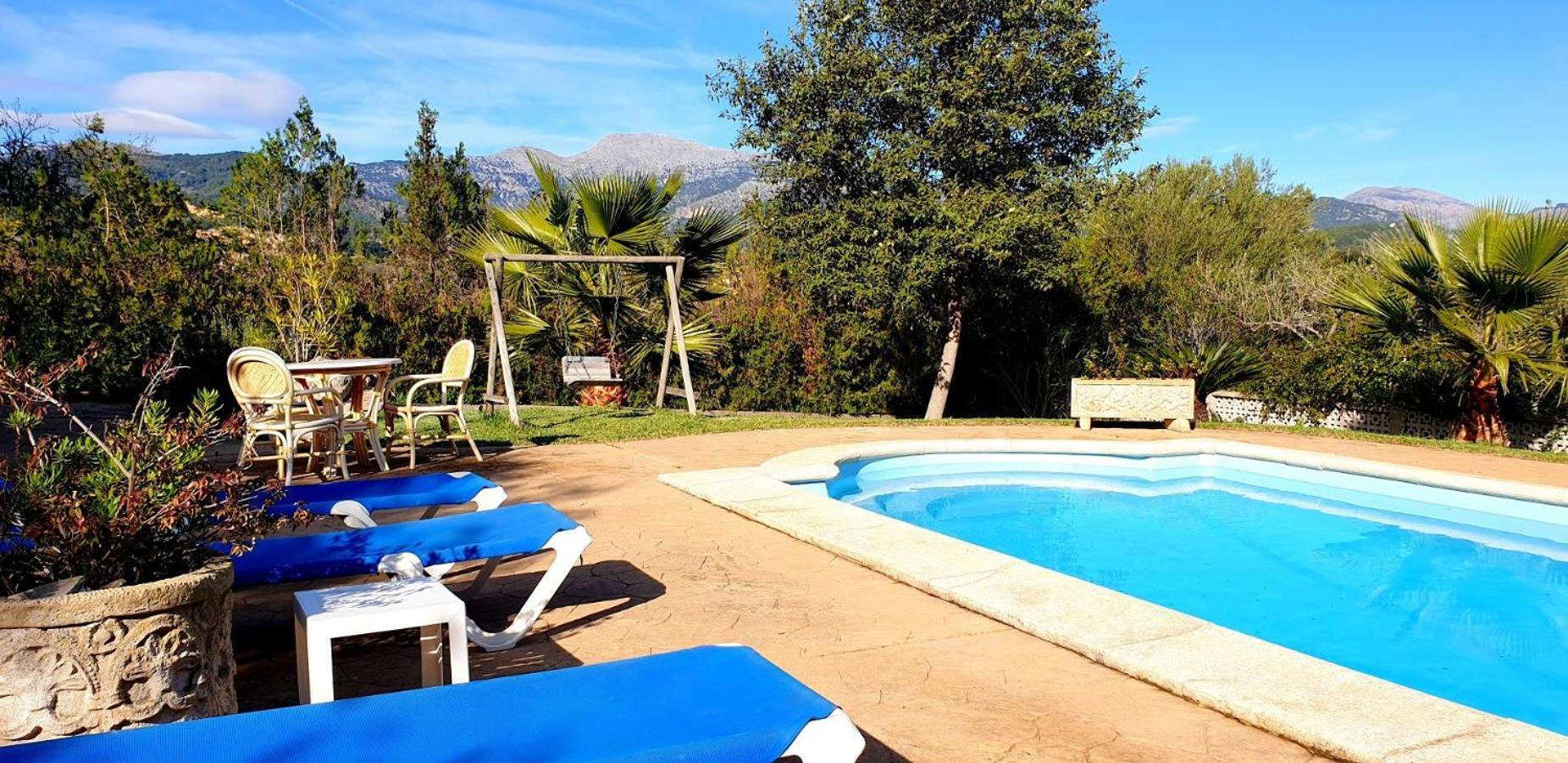 Gasthaus Finca Con Piscina Es Blanquer Exterior foto